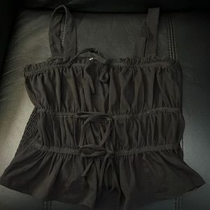 International Concepts Black Tank Top Size XS